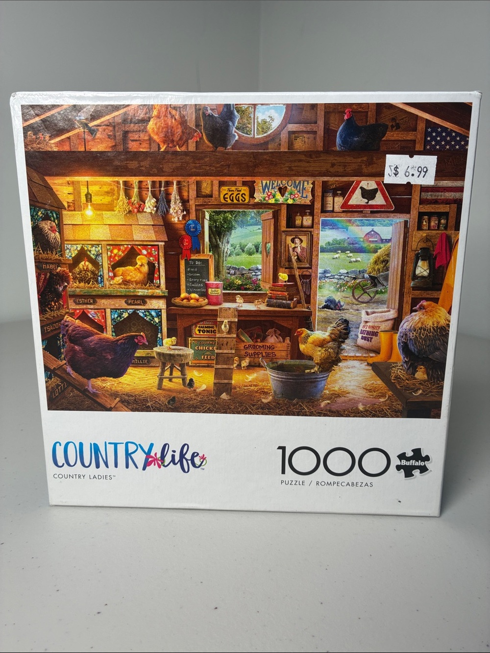 Country Life 1000-Piece Jigsaw Puzzle — Country Ladies (Multicolor)